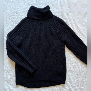 Old Navy Black Knit Turtleneck Sweater